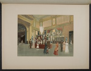 في القسم الفرنسي، مبنى المصنوعات بواسطة HD نيكولز