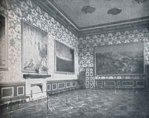قاعة الولائم في قصر سانت جاميس ، c1899 ، 1901 بواسطة HN King