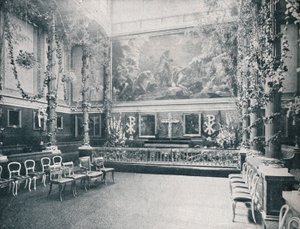 الكنيسة الخاصة بقصر باكنغهام ، c1910 1911 بواسطة HN King