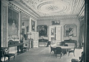 The Queens Dining Room at Osborne House، c1899، 1901 بواسطة HN King