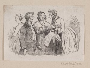 رسم توضيحي لـ "إنه واضح تمامًا" في HC Andersen ، "Eventyr og Histories" ، المجلد 2 بواسطة إدوارد كريتزشمار