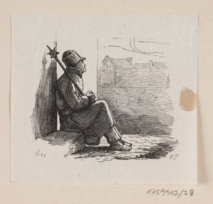 رسم توضيحي لـ "Lykkens Kalosker" في HC Andersen ، "Fairy Tales and Stories" ، المجلد 1 بواسطة إدوارد كريتزشمار