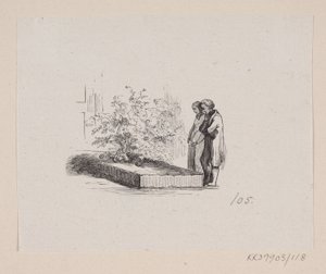 رسم توضيحي لـ "العائلات المجاورة" في ح. أندرسن ، "حكايات وقصص خرافية" ، المجلد 2 بواسطة إدوارد كريتزشمار