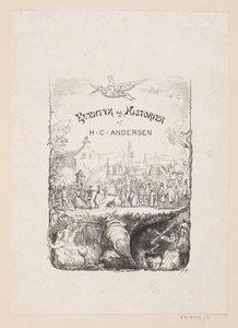 العنوان الوسيط رقم 2 إلى HC Andersen ، "Eventyr og Histories" ، المجلد 1 بواسطة إدوارد كريتزشمار