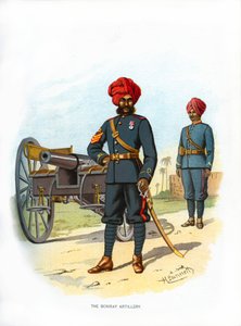 مدفعية بومباي ، c1890.