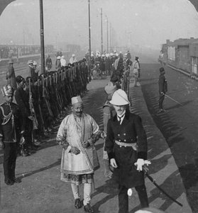 وصول ولاية مهراجا بيناريس إلى دلهي ، الهند ، 1912