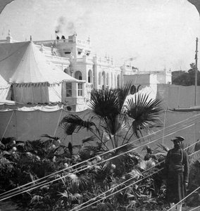 معسكر الملك الأباطرة. دلهي ، الهند ، 1912.