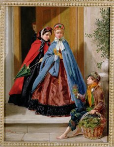 بائع الزهور ، 1862 بواسطة H. هيلت