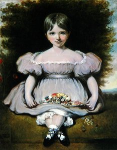سيدة أديليزا فيتزالان هوارد حوالي 1836 (زيت على قماش) بواسطة H. سميث