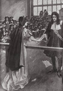 حلقة من القرون الوسطى في البرلمان (ليثو) بواسطة H. تينيسون