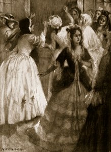 سيدات يطالبن بدخول مجلس اللوردات ، 1758 ، صورة من قصة هاتشينسون للأمة البريطانية ، حوالي 1923 بواسطة H. تينيسون