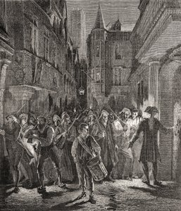 باريس يحرسها الشعب ، نقشها Pannemaker-Ligny (نقش) بواسطة H. de la (بعد) Charlerie