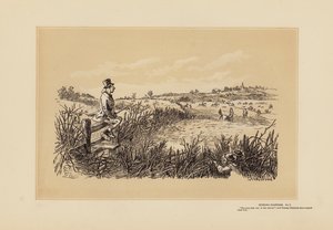 اسكتشات الصيد، رقم 7، تومي دامبتي (نقش) بواسطة هابلوت نايت (1815-92) براون