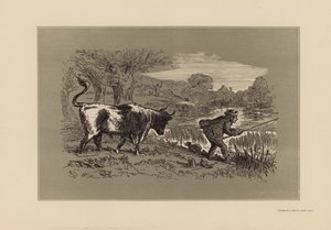 اسكتشات الصيد، رقم 1، انظر إلى الخلف (نقش)