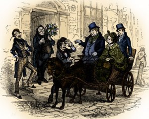 متجر تشارلز ديكنز "The Old Curiosity Shop" بواسطة هابلوت نايت براون