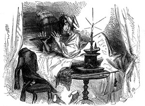 متجر تشارلز ديكنز "The Old Curiosity Shop" بواسطة هابلوت نايت براون