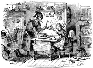متجر تشارلز ديكنز "The Old Curiosity Shop" بواسطة هابلوت نايت براون