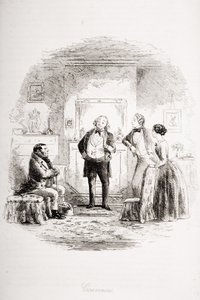 Coavinses ، رسم توضيحي من "منزل كئيب" بواسطة تشارلز ديكنز (1812-1870) نشر عام 1853 بواسطة هابلوت نايت براون