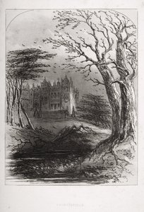 صورة من "منزل كئيب" تشارلز ديكنز (1812-70) نشرت عام 1853 بواسطة هابلوت نايت براون