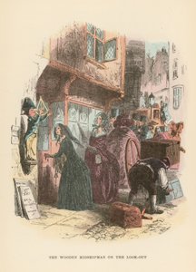 رسم توضيحي لـ Dombey and Son بواسطة هابلوت نايت براون
