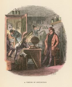 رسم توضيحي لـ Dombey and Son بواسطة هابلوت نايت براون