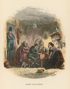رسم توضيحي لـ Dombey and Son بواسطة هابلوت نايت براون