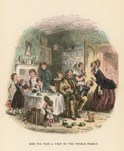 رسم توضيحي لـ Dombey and Son بواسطة هابلوت نايت براون