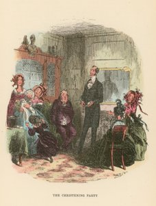 رسم توضيحي لـ Dombey and Son بواسطة هابلوت نايت براون