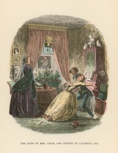 رسم توضيحي لـ Dombey and Son بواسطة هابلوت نايت براون
