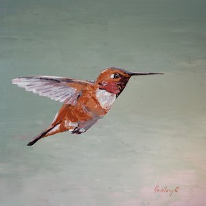 ريد بارون الأحمر، حوالي عام 2025 (زيت على لوحة)