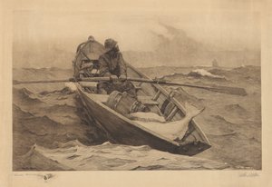 تحذير من الضباب بواسطة Hamilton Hamilton after Winslow Homer