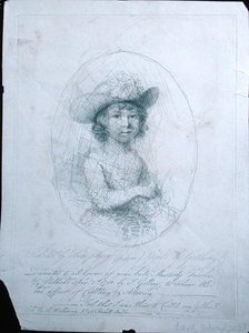 رسم ، أفسده جيمس جيلراي (1757-1815) 1781 (نقطة فضية على ورق) بواسطة هانا همفري