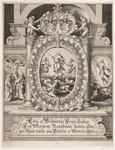 شرح المسيح. محاط بدروع Margrethe Rosenkrantz