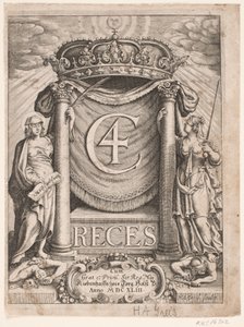 صفحة العنوان لـ Christian IV Reces 1643