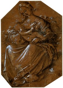 العذراء والطفل ، c1500-1545 بواسطة هانز بالدونج