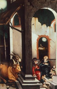 الميلاد ، بواسطة هانز بالدونغ (1484-1485 - 1545) ، لوحة بواسطة هانز بالدونج جرين