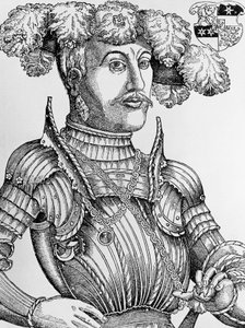 صورة لفيليب الأول ، Landgrave of Hesse ، المعروفة باسم Magnanimous (1504-1567) ، نقش بواسطة Hans Brosamer (1495-1554) بواسطة هانز بروسامر