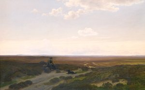 منظر ل Pårup Moors بالقرب من سيلكبورج ، جوتلاند بواسطة هانز فريس