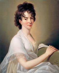 Constanze Mozart née Weber 17631842 ، زوجة WA Mozart ، 1802