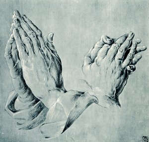 دراسات اليدين بعد Dürer