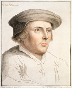 ريتشارد ريتش ، أول بارون ريتش (c.1496-1567) نقشه فرانشيسكو بارتولوزي (1727-1815) بواسطة هانز هولبين الأصغر