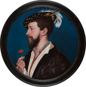 بورتريه لسيمون جورج من كورنوال، حوالي 1535-40 (وسائط مختلطة على خشب البلوط) بواسطة هانز هولبين الأكبر