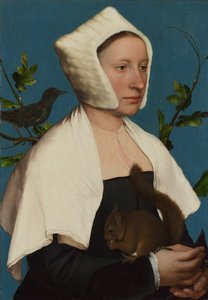 سيدة مع سنجاب و Starling Anne Lovell ، c. 1527