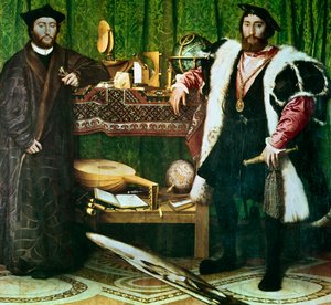 "السفراء" ، 1533. بواسطة هانز هولبين الأصغر