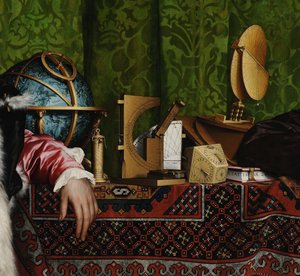 تفاصيل السفراء ، 1533 بواسطة هانز هولبين الأصغر