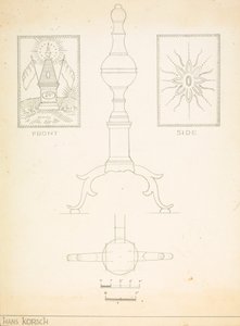 Andiron (زوج واحد) بواسطة هانز كورش