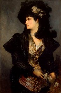صورة لامرأة ، 1870-1880.