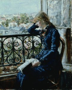 عند النافذة ، 1881 (لوحة)