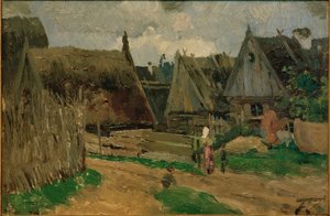 قرية الغجر البولندية بواسطة هانز بيتر فيدرسن الأكبر ج.