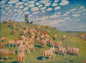 المراعي في الربيع ، c1900 1903-1904. بواسطة هانز ريتشارد فون فولكمان